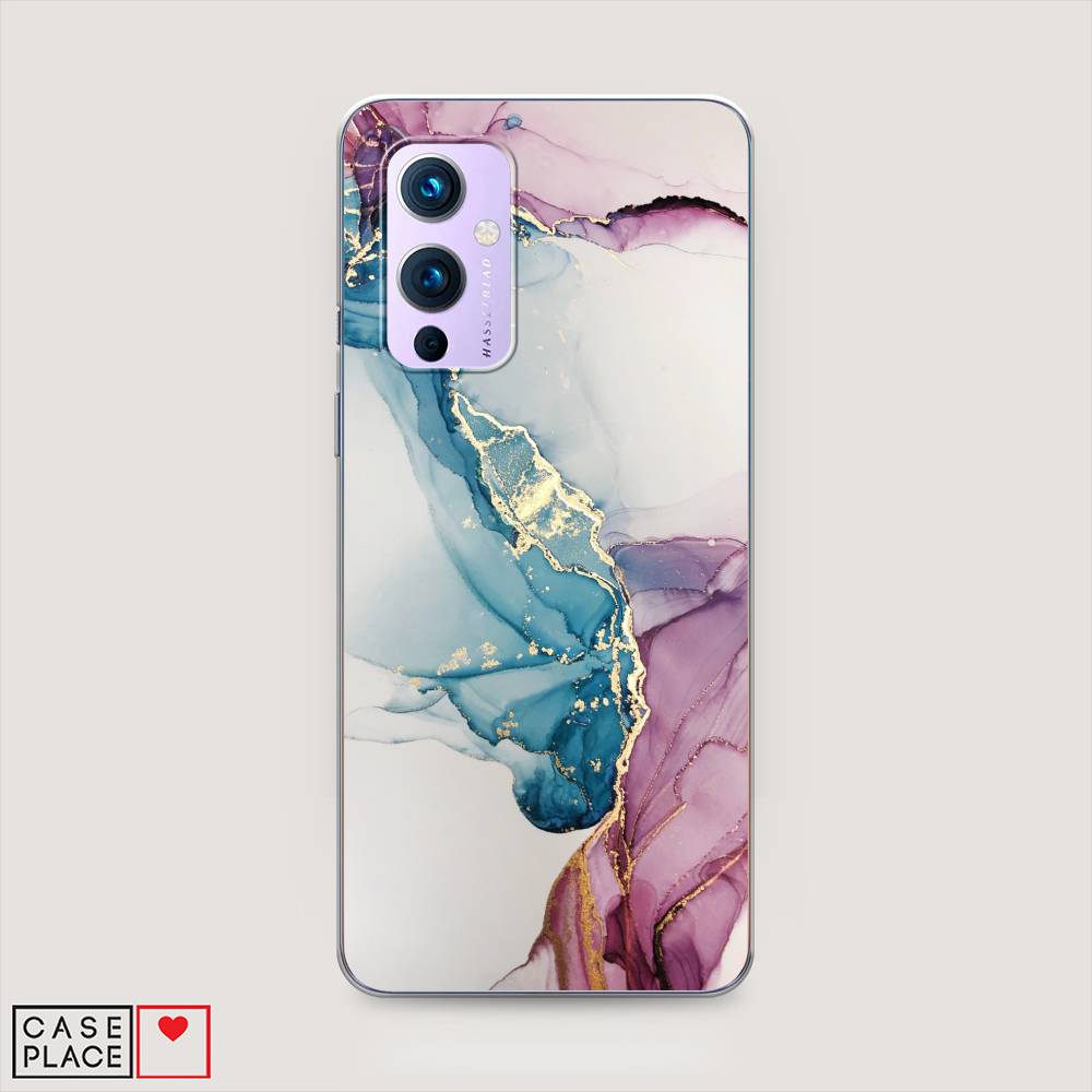 

Чехол на OnePlus 9 LE2113 "Розовые разводы рисунок", 151450-3