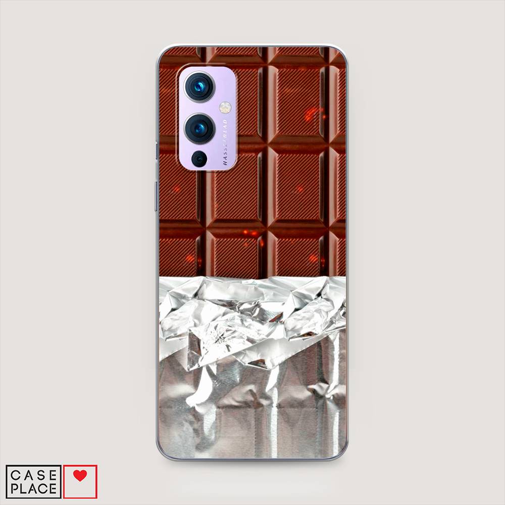 

Чехол на OnePlus 9 LE2113 "Шоколад в обертке", Коричневый, 151450-6