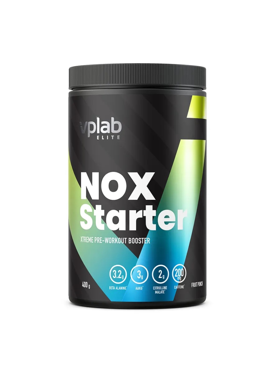 Комплекс предтренировочный VpLab Nox Starter Фруктовый пунш 400 г