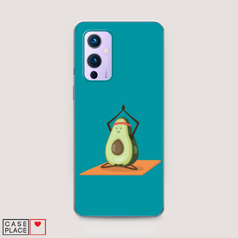 

Чехол на OnePlus 9 LE2113 "Расслабься с авокадо", Голубой, 151450-6