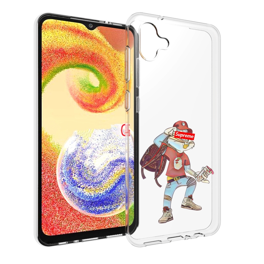 

Чехол MyPads моднявый-заяц детский для Samsung Galaxy A04, Прозрачный, Tocco