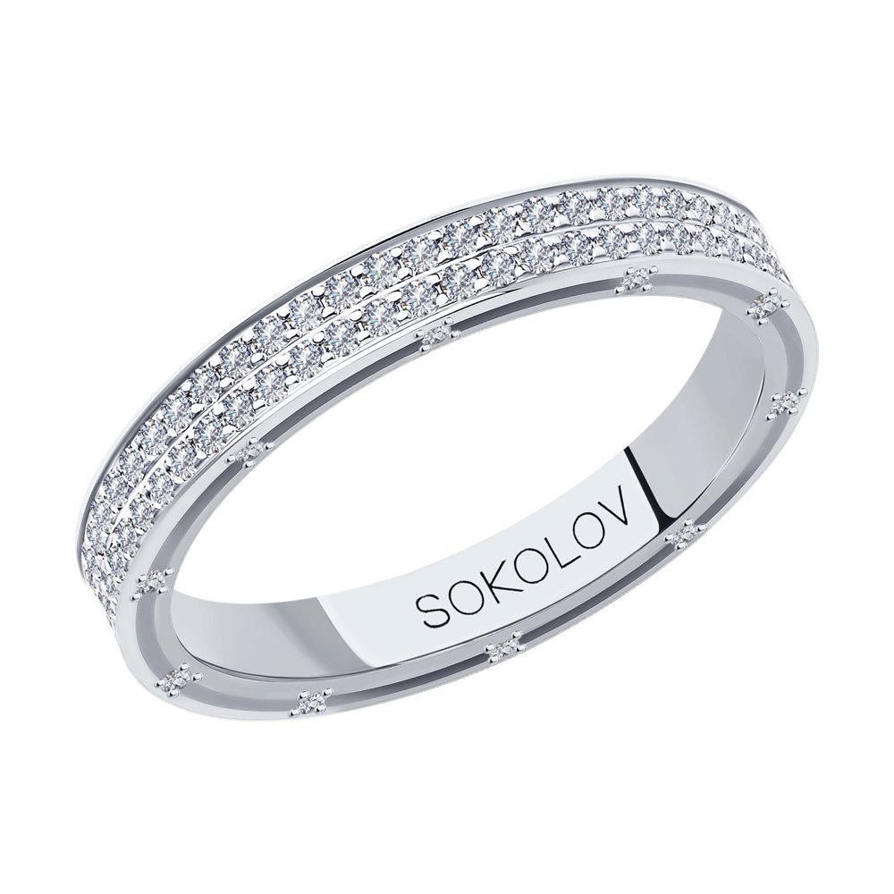 

Кольцо из золота р. 18,5 SOKOLOV Diamonds 1112127-01, бриллиант, 1112127-01