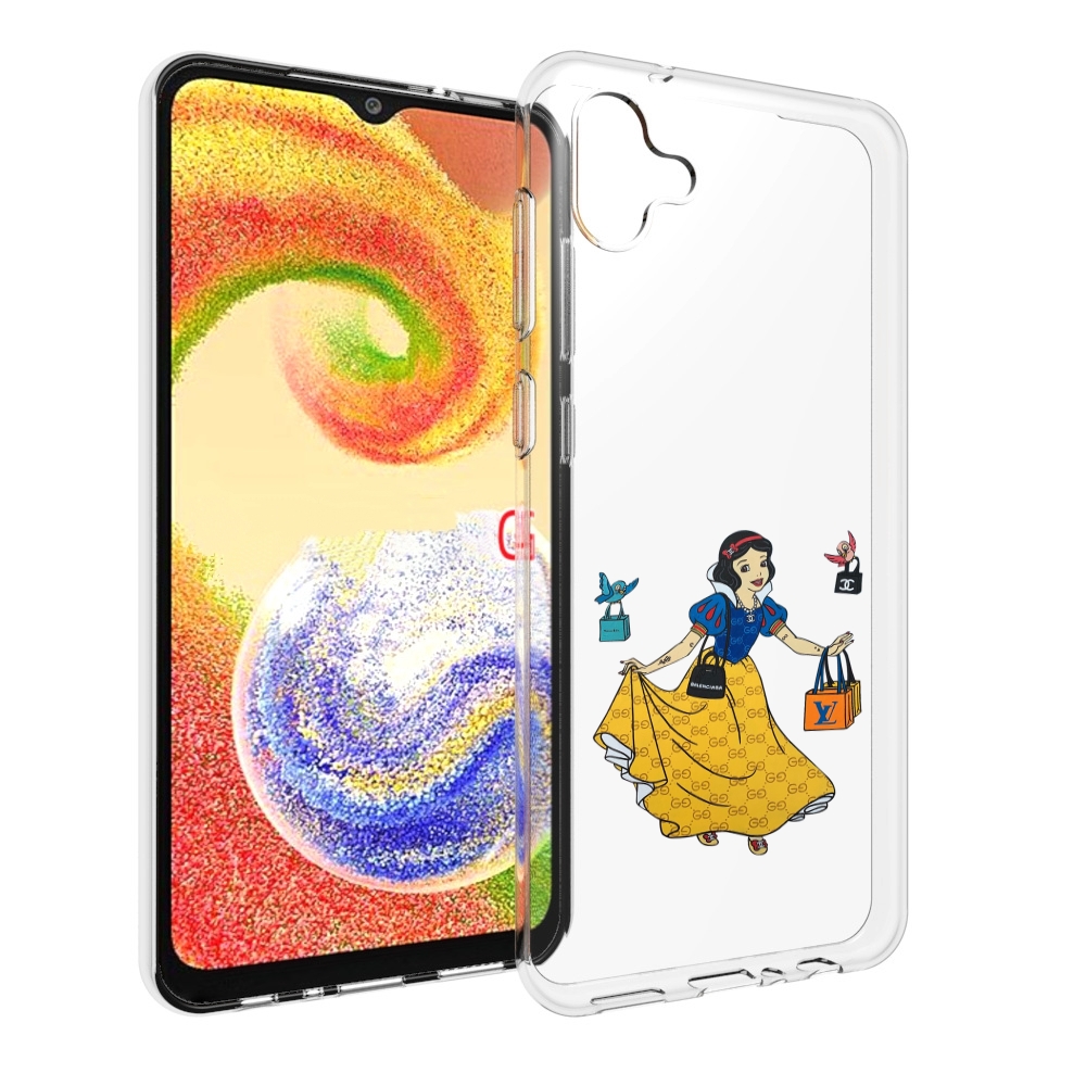 

Чехол MyPads модная-принцесса женский для Samsung Galaxy A04, Прозрачный, Tocco