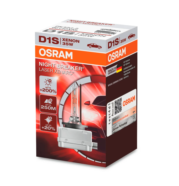 Osram Лампа ксеноновая D3S NIGHT BREAKER LASER 1шт 66340XNL OSRAM 66340XNL