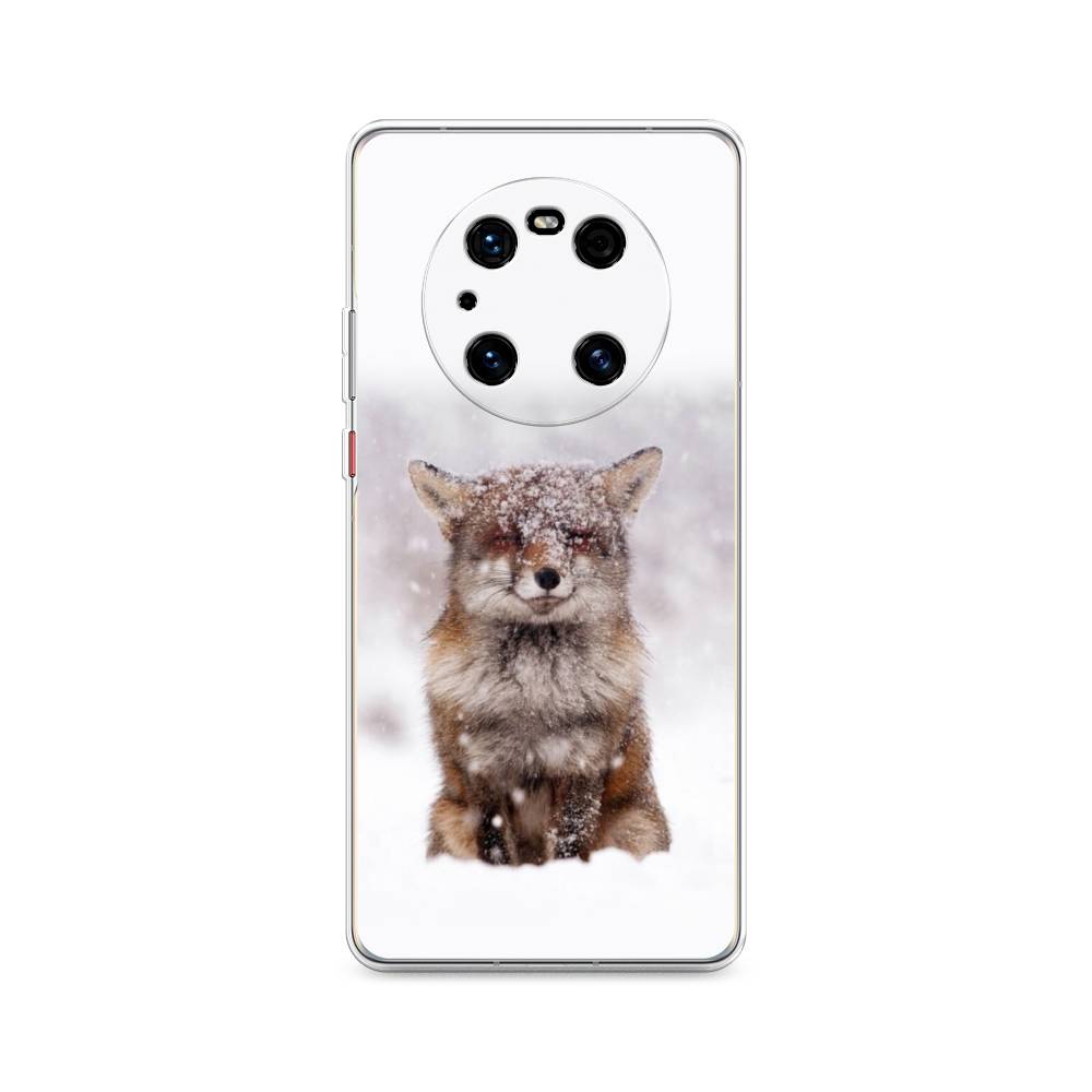 

Чехол на Huawei Mate 40 Pro "Зимняя лиса", Белый;серый;коричневый, 6104450-1