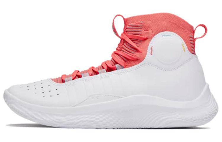

Кроссовки унисекс Under Armour Curry 4 белые 44.5 EU, Белый, Curry 4