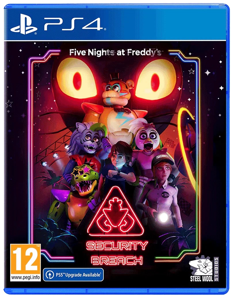 Игра Five Nights at Freddy’s: Security Breach (русские субтитры) (PS4)