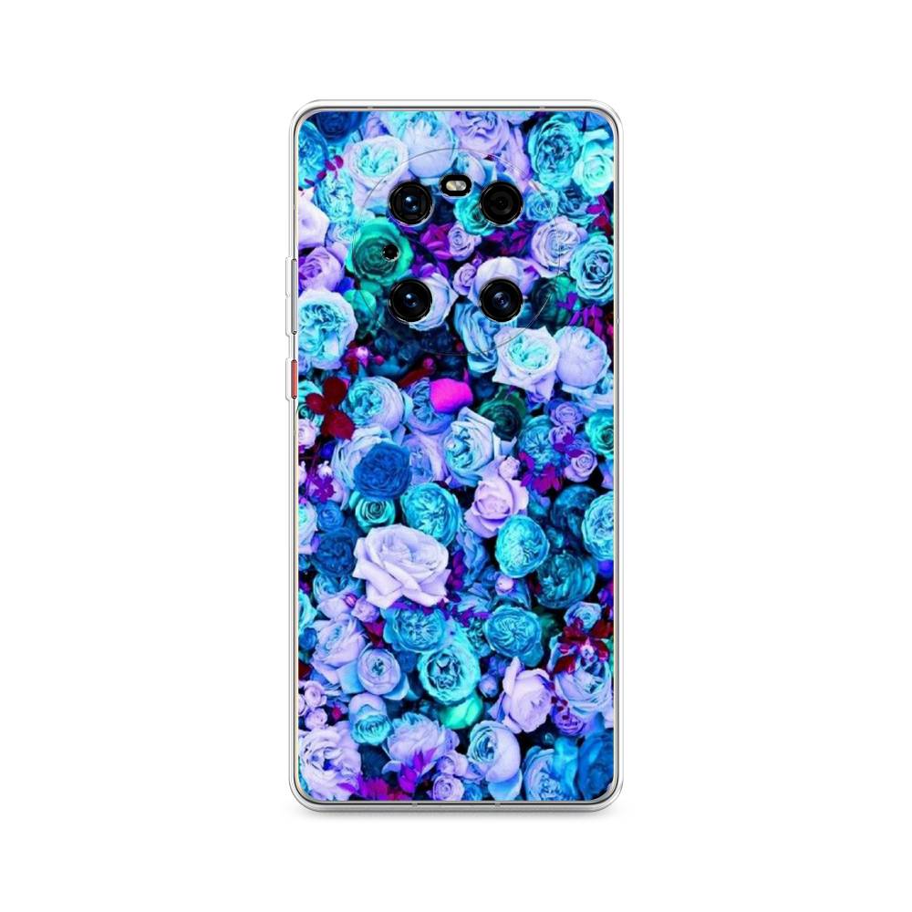 

Чехол на Huawei Mate 40 Pro "Цветочный ковер", Фиолетовый, 6104450-2