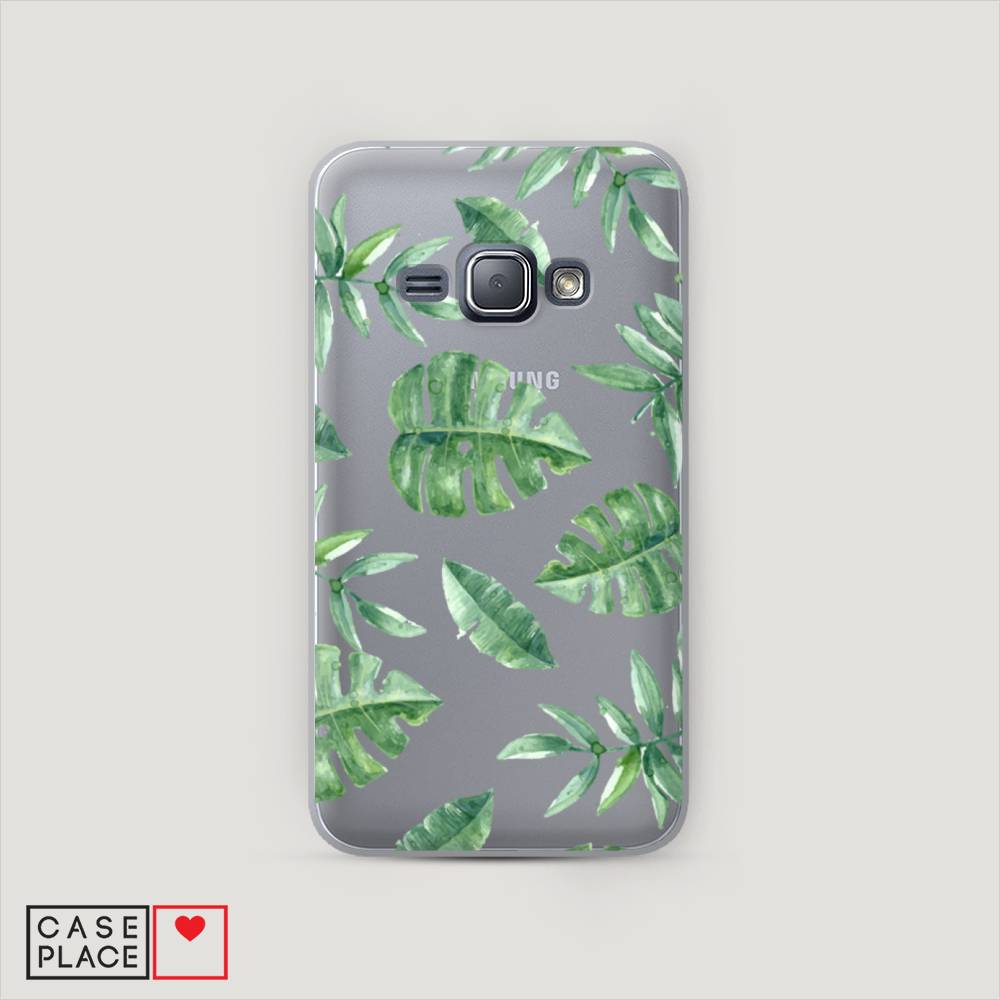 

Чехол Awog "Нарисованные пальмовые листья" для Samsung Galaxy J1