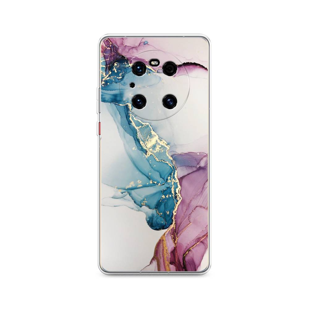 

Чехол на Huawei Mate 40 Pro "Розовые разводы рисунок", 6104450-3