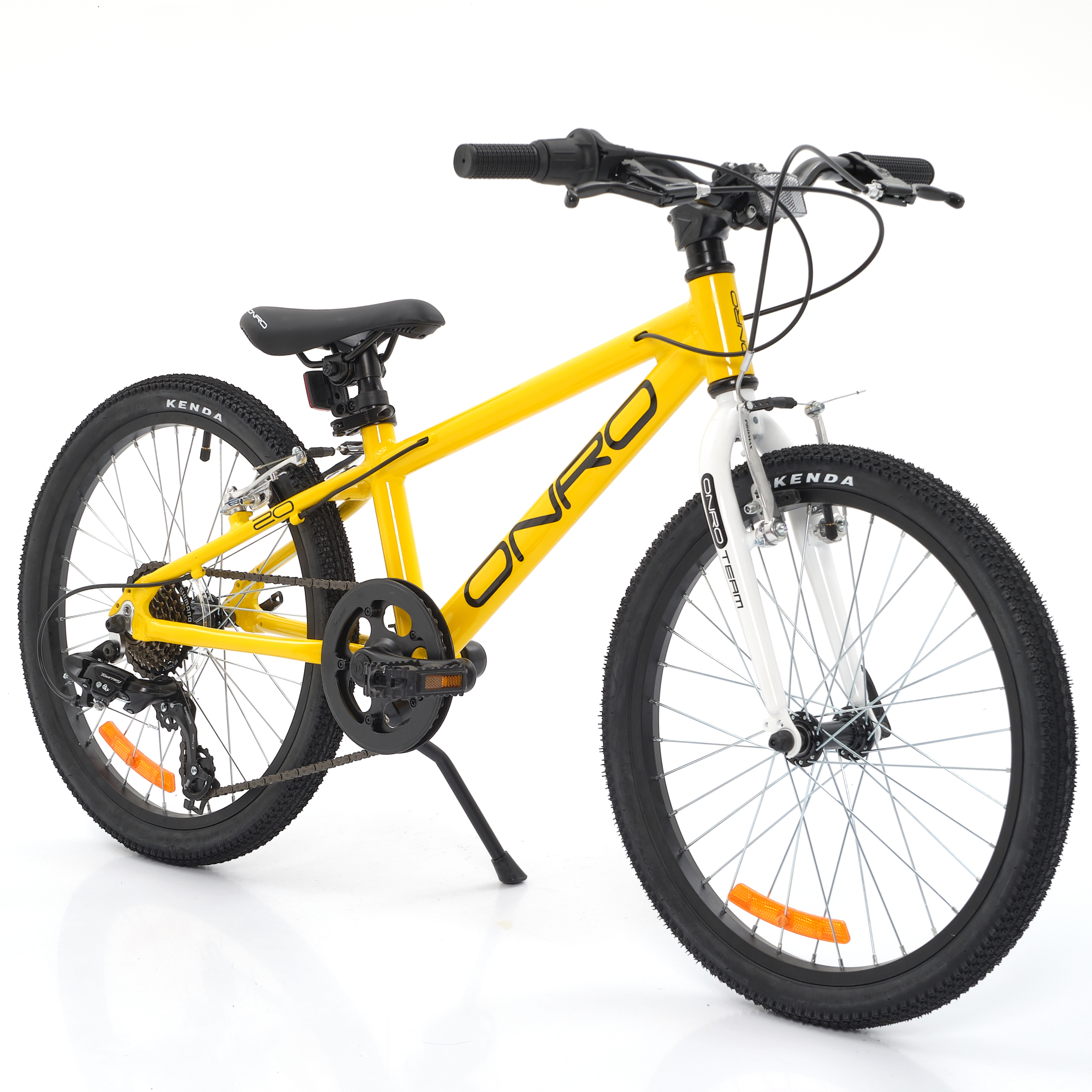 Велосипед ONRO ON202BR 2022 One Size желтый