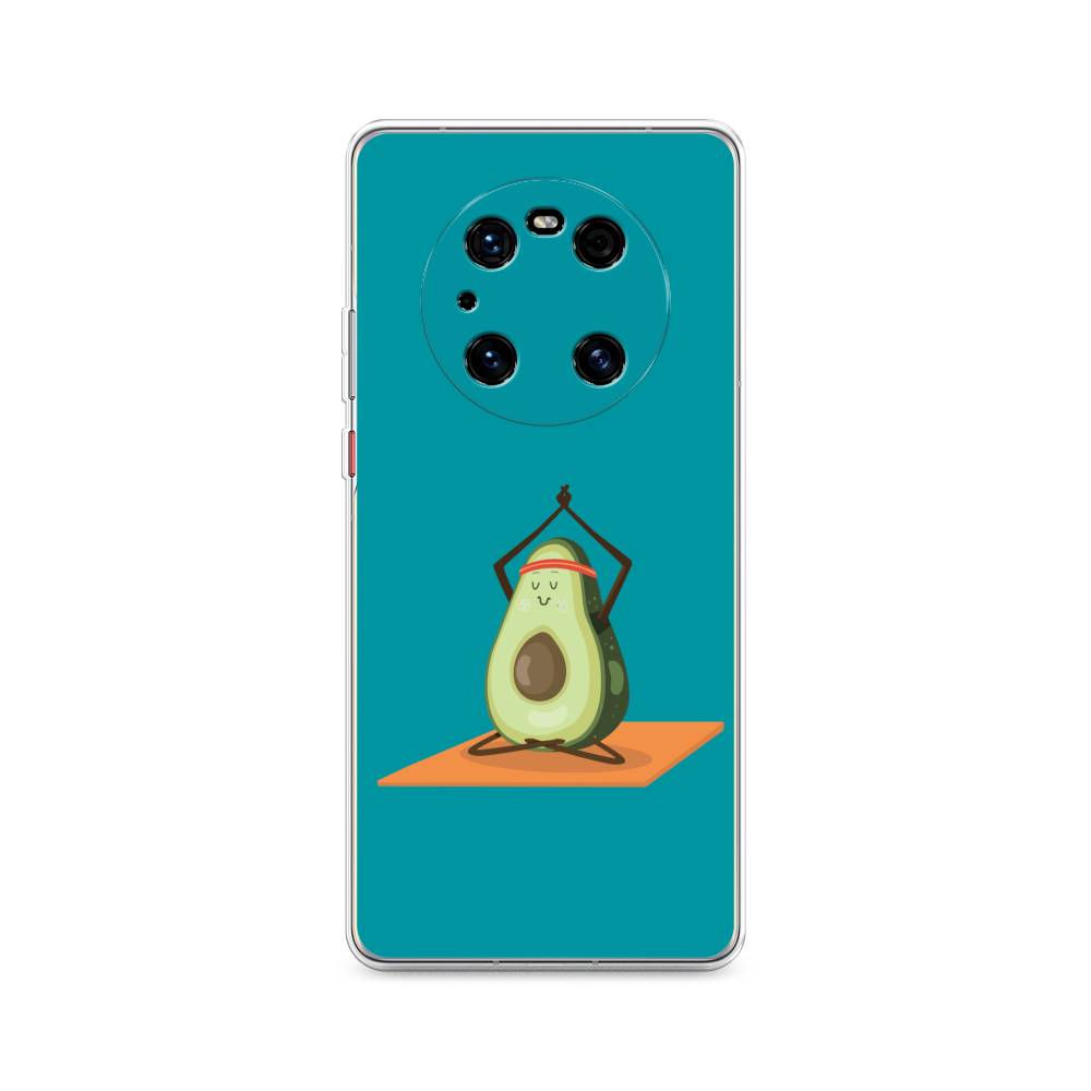 

Чехол на Huawei Mate 40 Pro "Расслабься с авокадо", Голубой, 6104450-6
