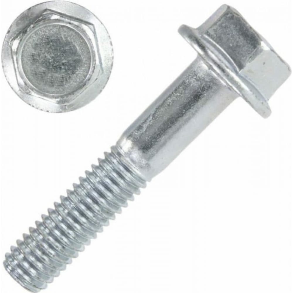 

Болт с фланцем ZAMETAL 10x60 пр. 10.9, DIN 6921, оц., с насеч. 90 шт ZA082785