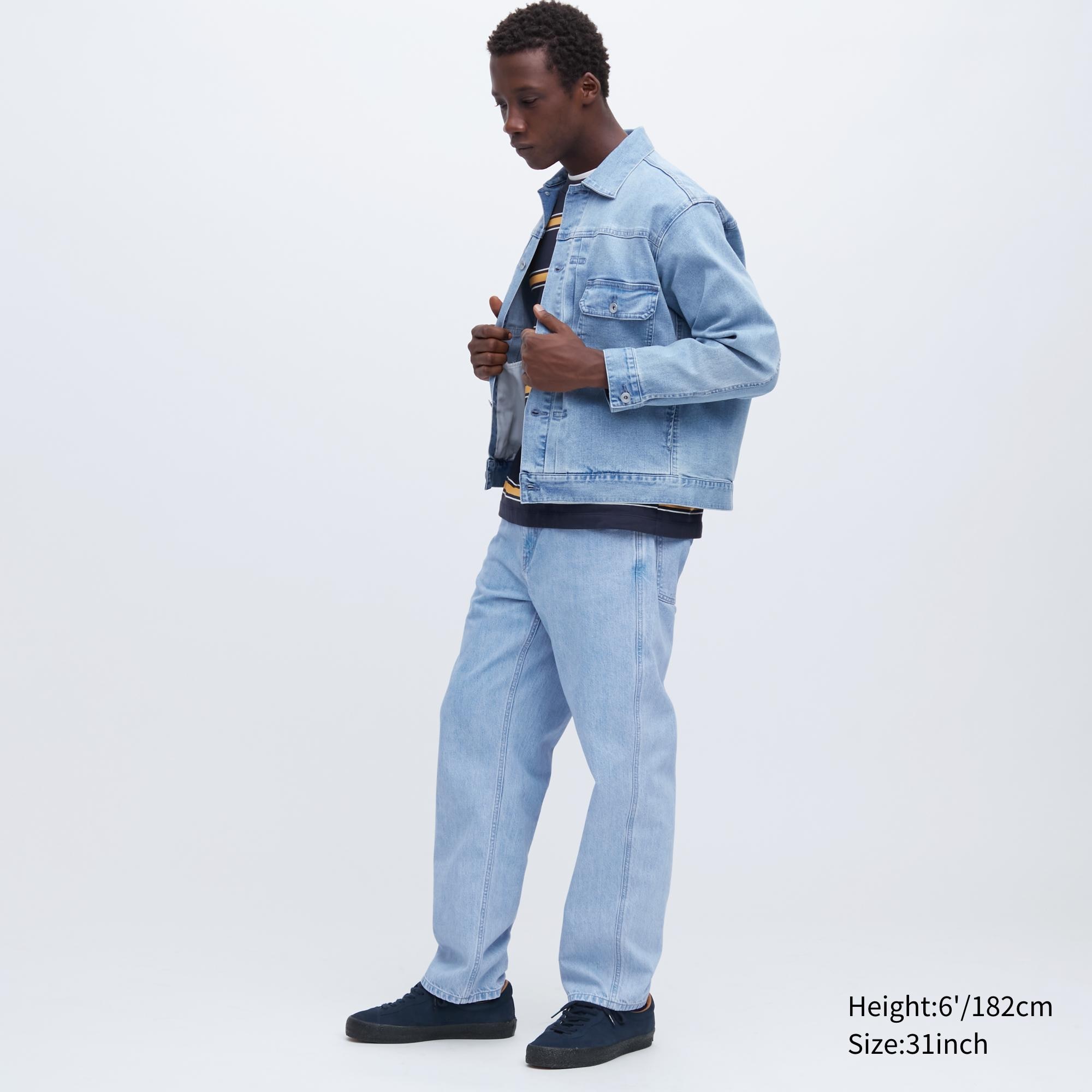 

Джинсы мужские UNIQLO 455475COL63 синие 34 (доставка из-за рубежа), 455475COL63