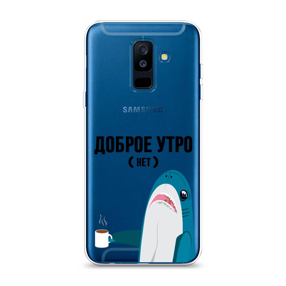 фото Чехол awog "доброе утро" для samsung galaxy a6 +