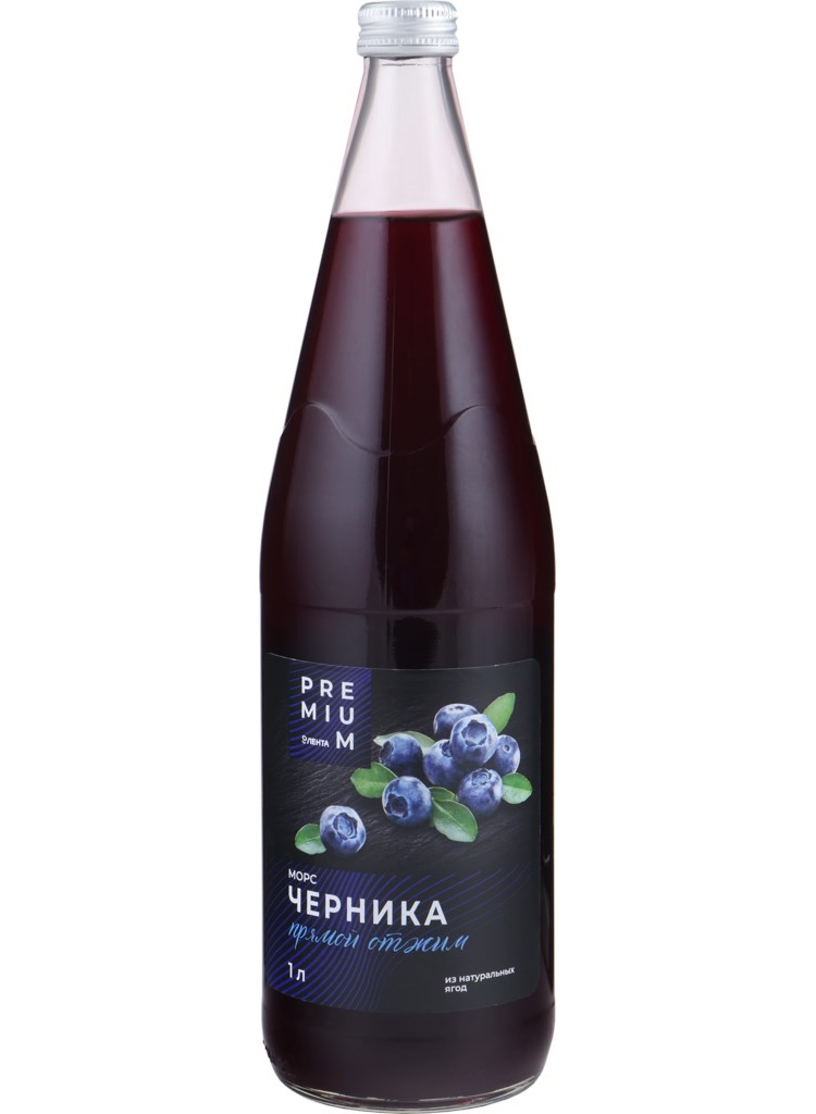 

Морс Лента Premium, черника, 1 л
