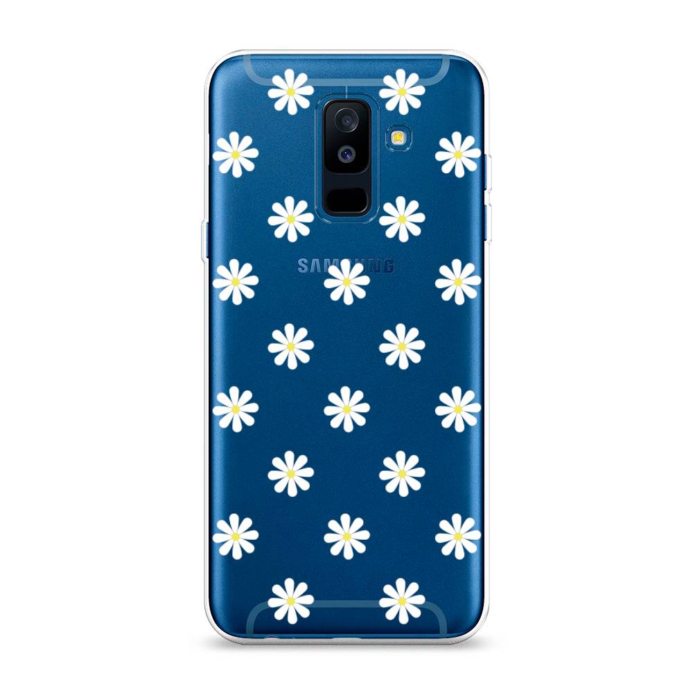 

Чехол Awog "Маленькие ромашки" для Samsung Galaxy A6 +, 26050-8