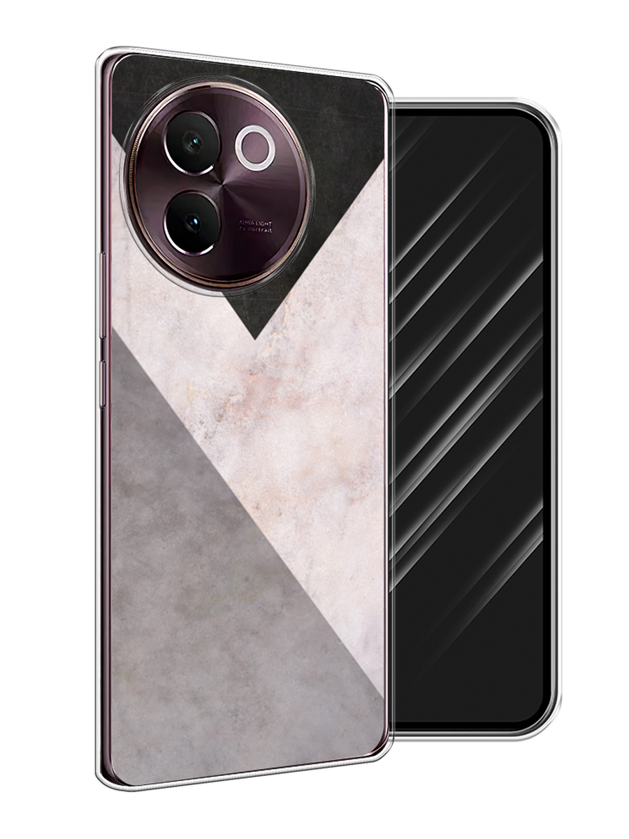 

Чехол Awog на Vivo V30e "Геометричный мрамор", Бежевый, 2610550-1