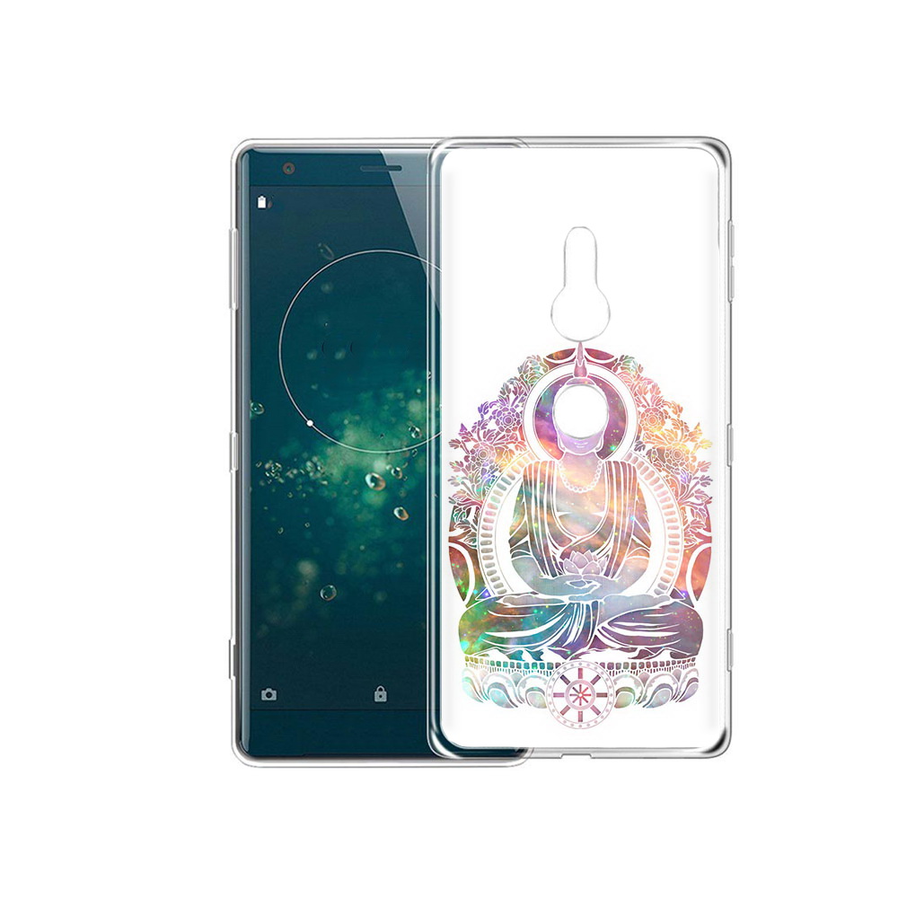 

Чехол MyPads Tocco для Sony Xperia XZ2 умный мужчина абстракция, Прозрачный, Tocco