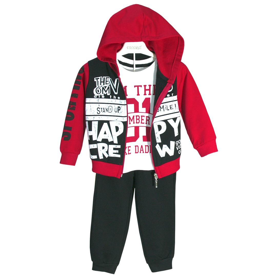 

Костюм детский Concept Kids Concept3104, красный; черный; белый, 110, Concept3104
