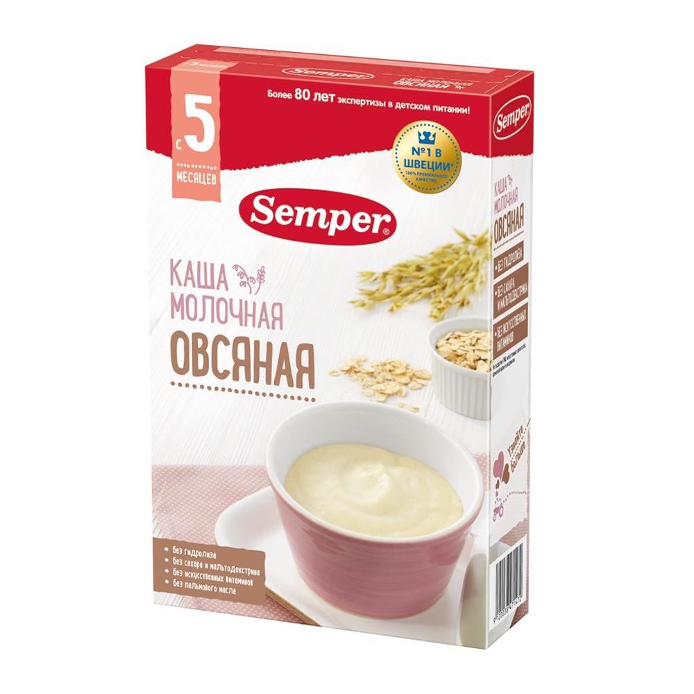 

Каша молочная Semper Овсяная с 5 мес. 200 г, Овсяная