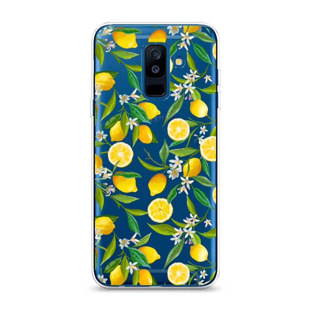 

Чехол Awog на Samsung Galaxy A6 + "Сочные лимоны", Желтый;белый;зеленый, 26050-10