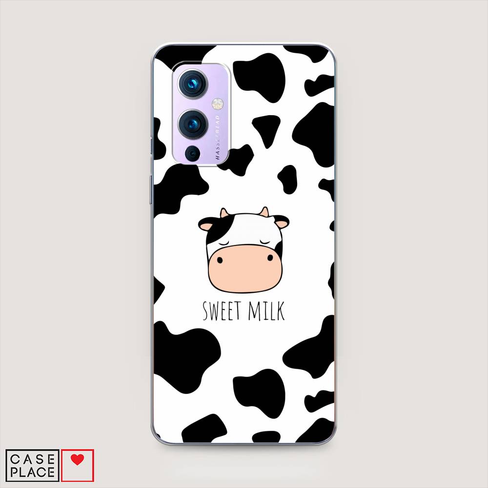 

Чехол на OnePlus 9 LE2113 "Sweet milk", Розовый;белый;черный, 151450-1
