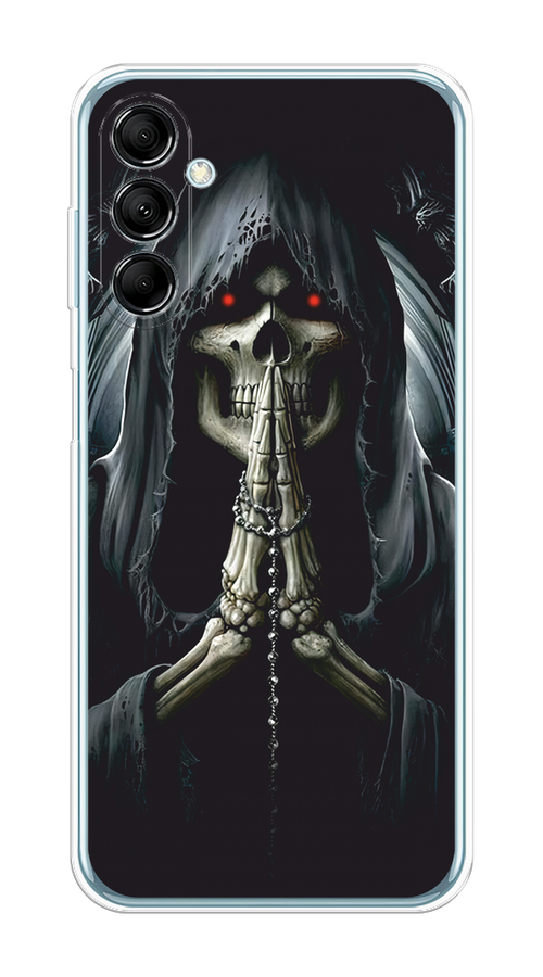 

Чехол на Samsung Galaxy M14 5G "Молитва", Серый, 2108150-1
