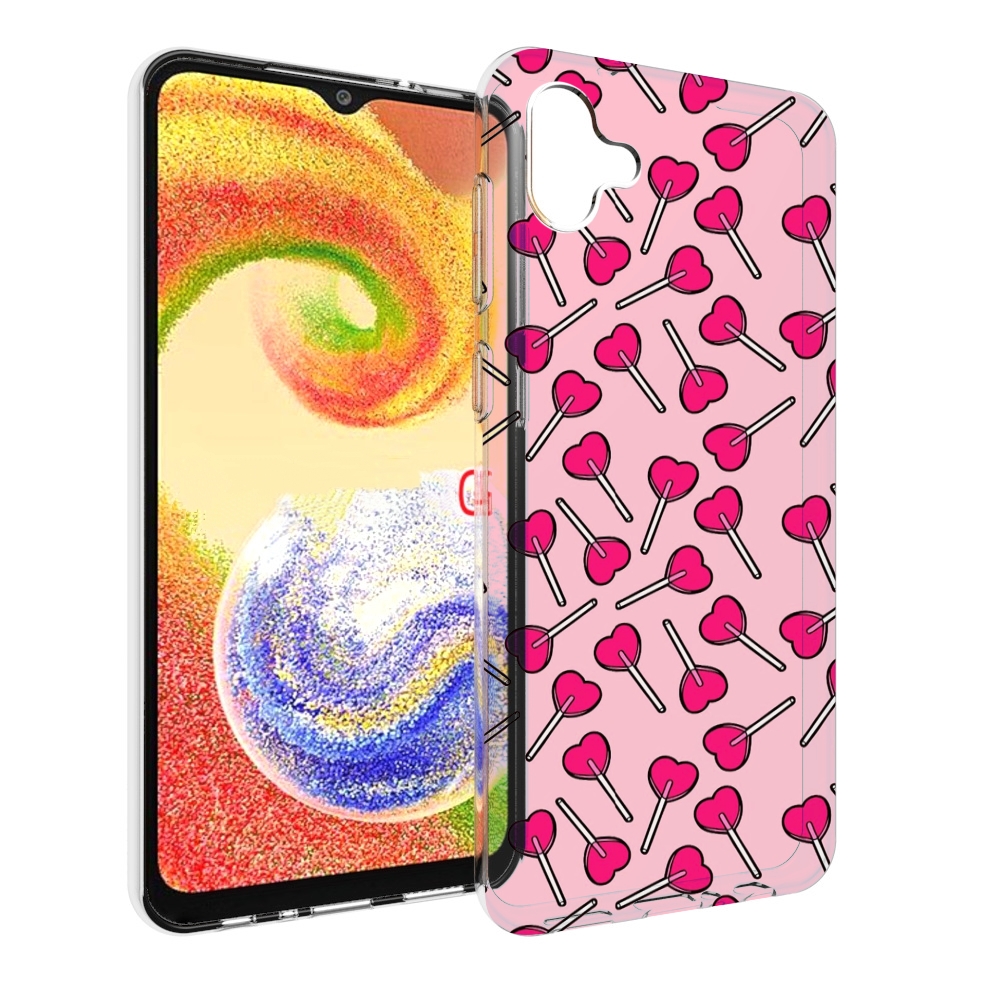 

Чехол MyPads много лединцов для Samsung Galaxy A04, Прозрачный, Tocco
