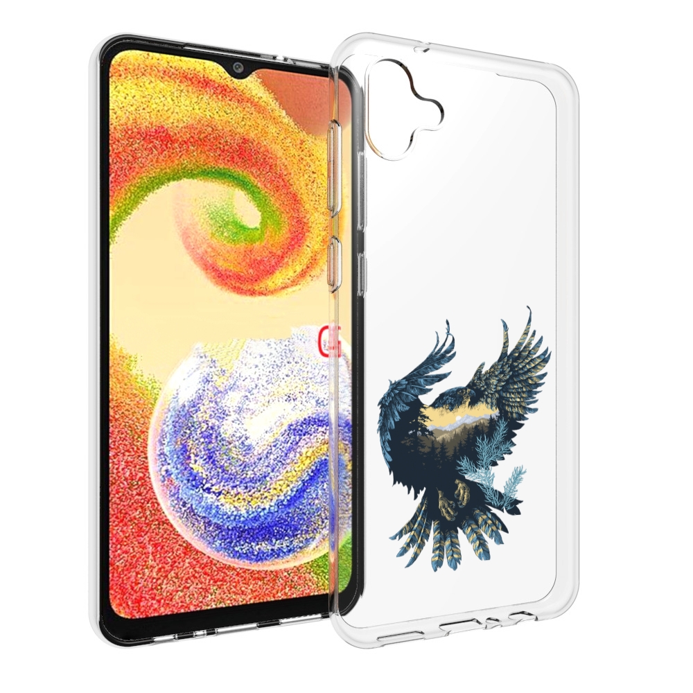

Чехол MyPads мирок в соколе для Samsung Galaxy A04, Прозрачный, Tocco