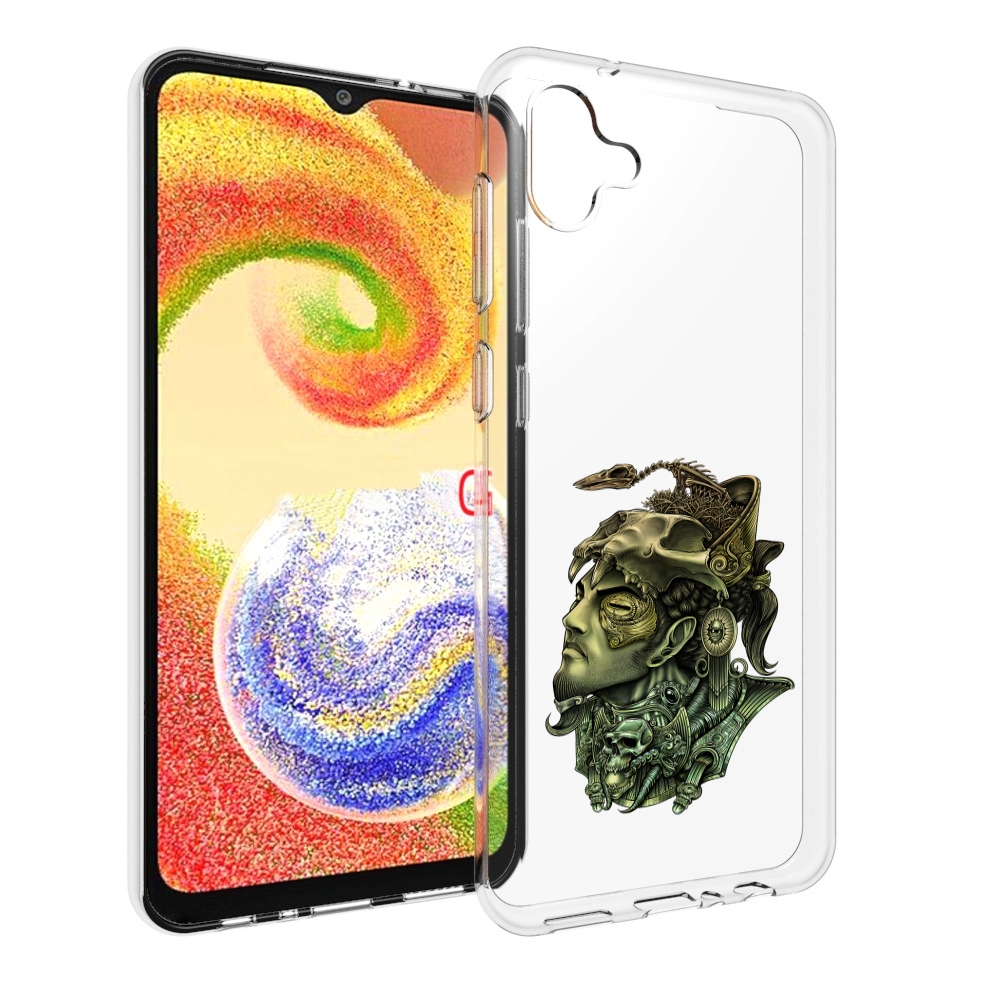 

Чехол MyPads бронзовый воин для Samsung Galaxy A04, Прозрачный, Tocco