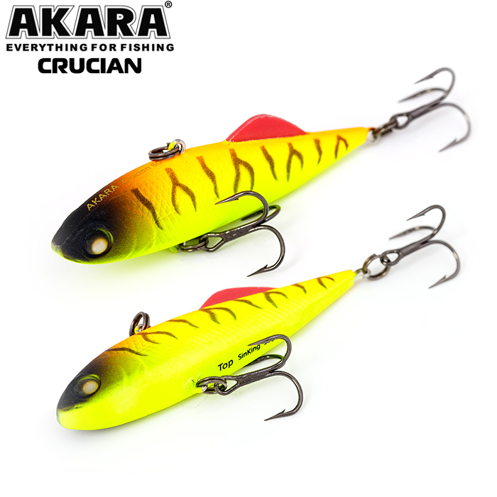 

Воблер Akara раттлин Crucian 60 CR60-A105, Желтый, Crucian 60