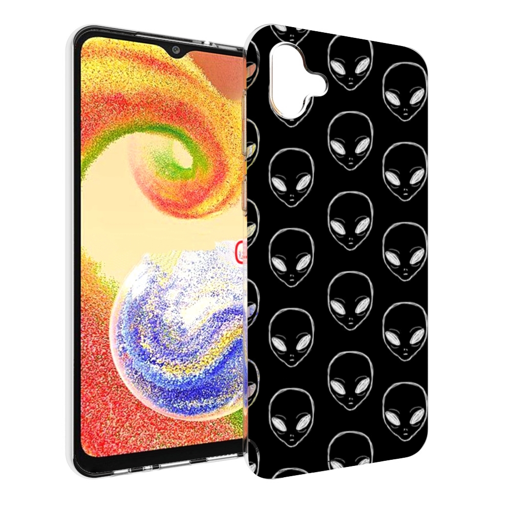 

Чехол MyPads мини-инопланетяне для Samsung Galaxy A04, Прозрачный, Tocco