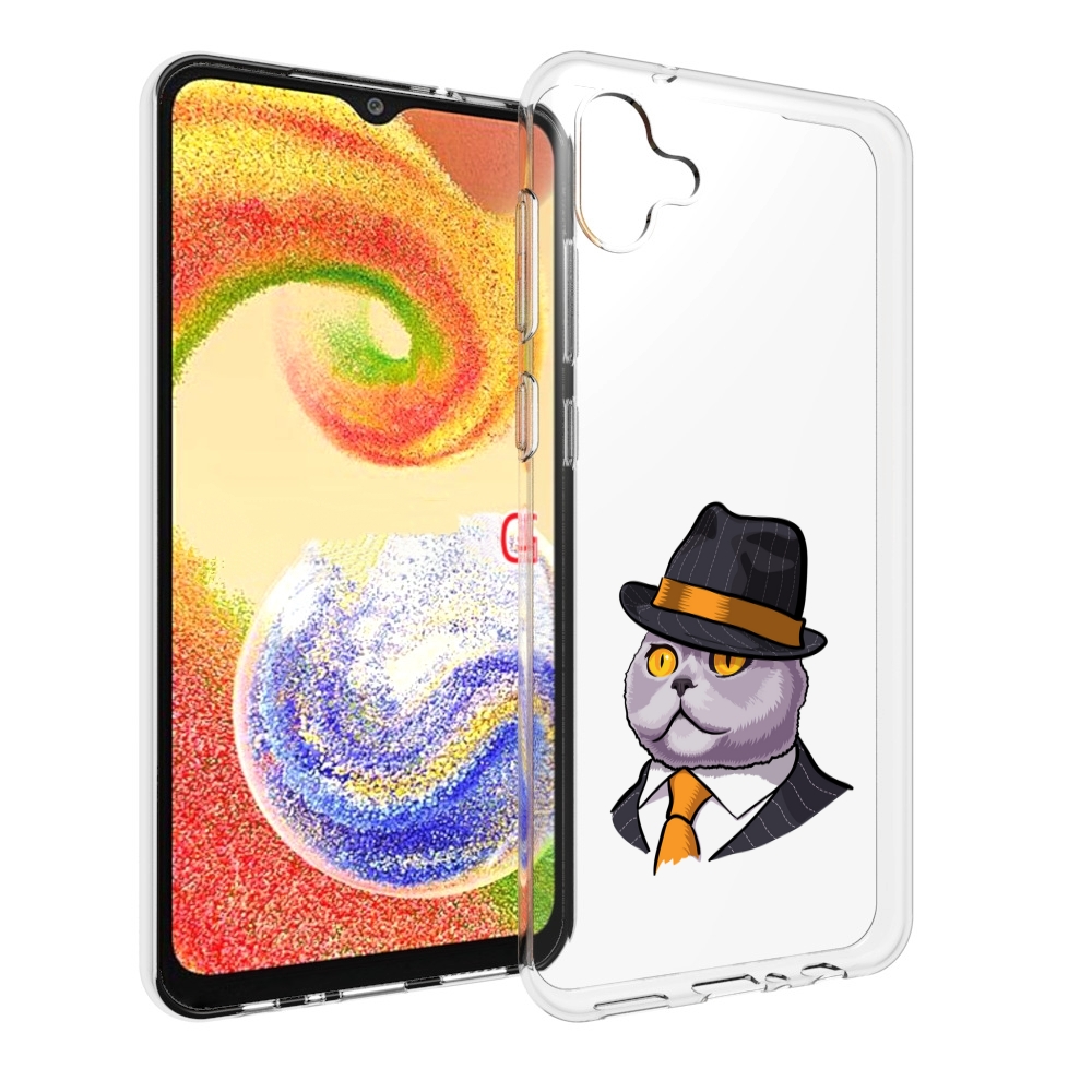 

Чехол MyPads британец для Samsung Galaxy A04, Прозрачный, Tocco