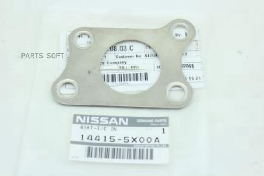 

NISSAN 144155X00A Прокладка турбины NISSAN: NAVARA (D40), PATHFINDER (R51)
