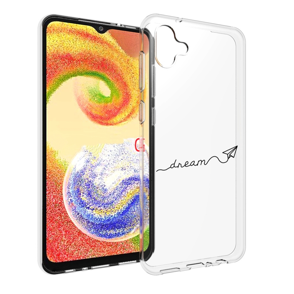 

Чехол MyPads мечта для Samsung Galaxy A04, Прозрачный, Tocco