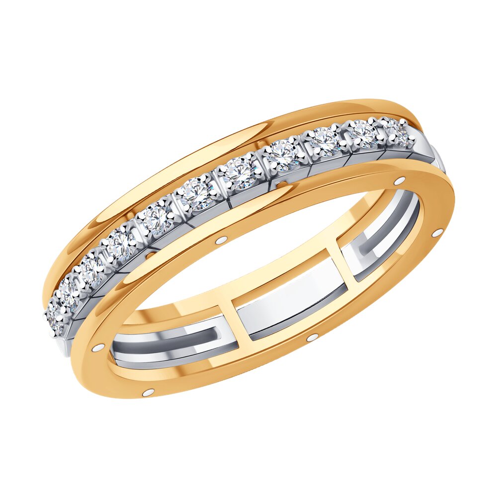 

Кольцо из золота р. 16,5 SOKOLOV Diamonds 1110224, бриллиант, 1110224