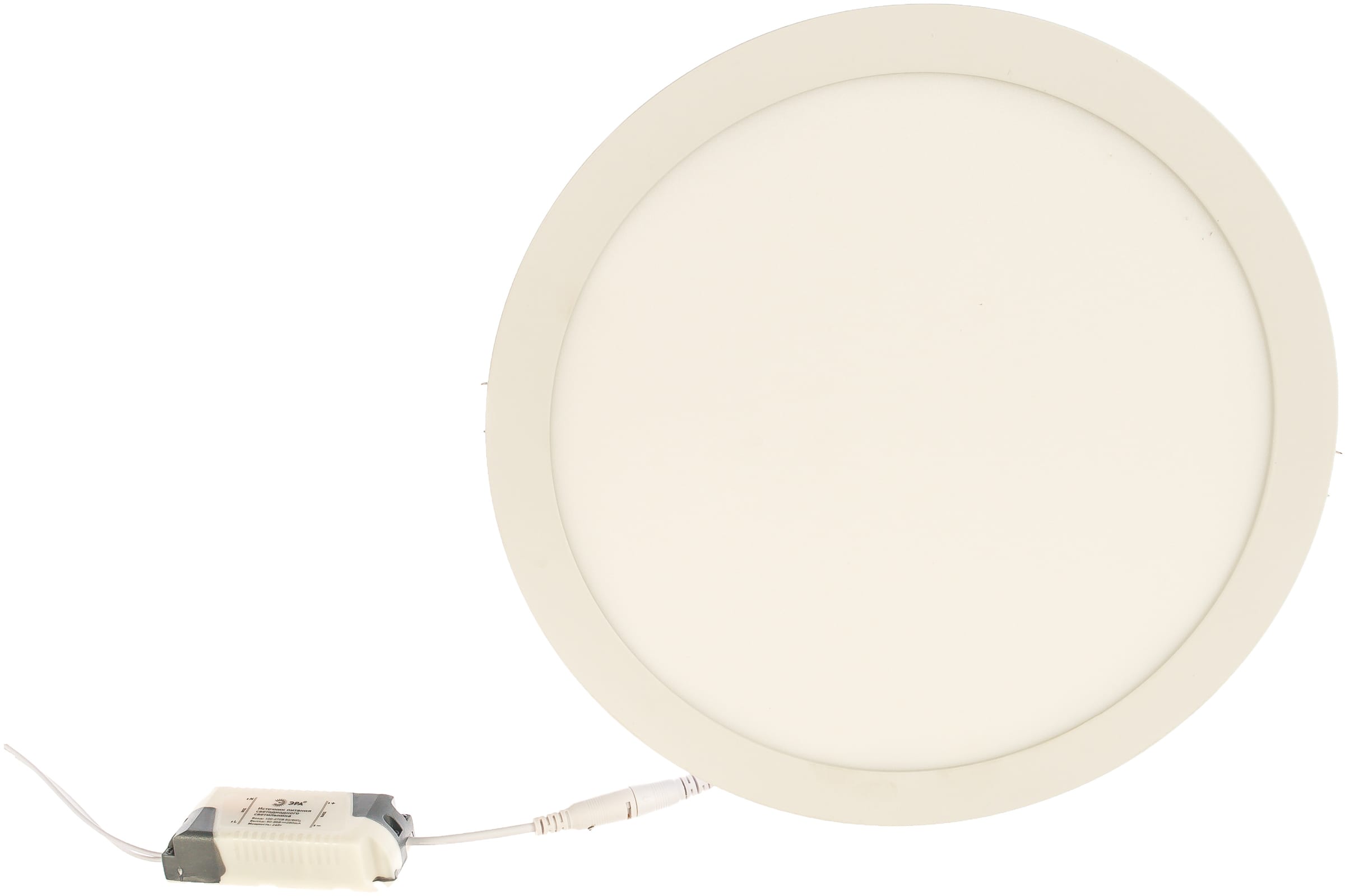 

Светодиодный круглый светильник ЭРА LED 1-24-6K LED 24W 220V 6500K Б0019835