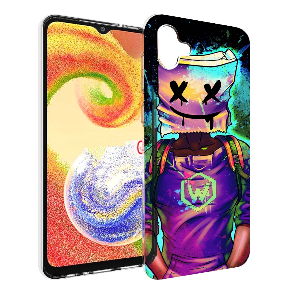 

Чехол MyPads маршмеллоу-глитч для Samsung Galaxy A04, Прозрачный, Tocco