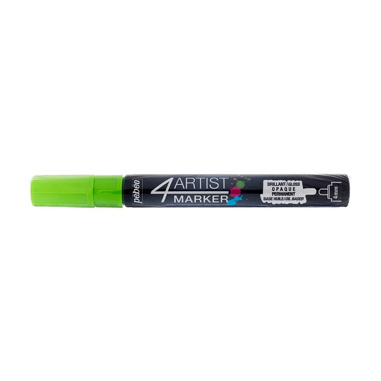

Маркер художественный PEBEO 4Artist Marker на масляной основе, 4 мм, перо, светло-зеленый