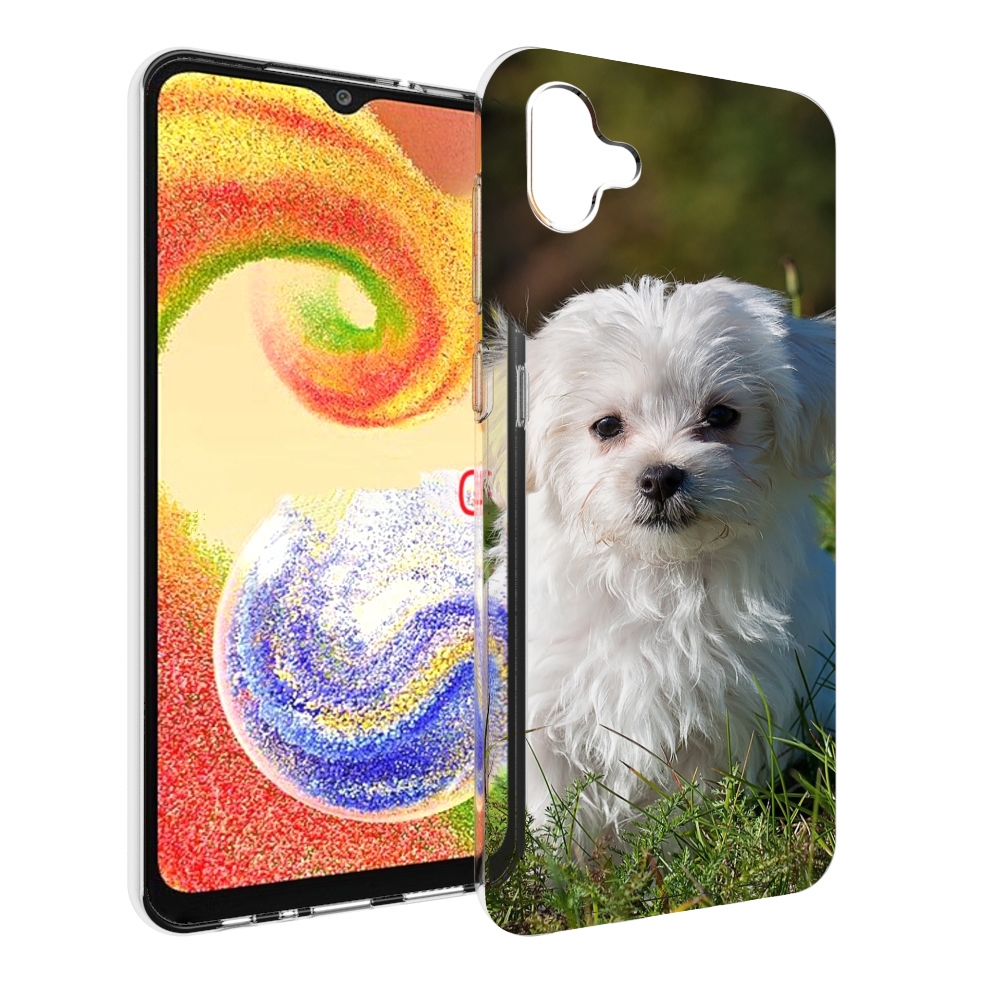

Чехол MyPads мальтииская-болонка для Samsung Galaxy A04, Прозрачный, Tocco