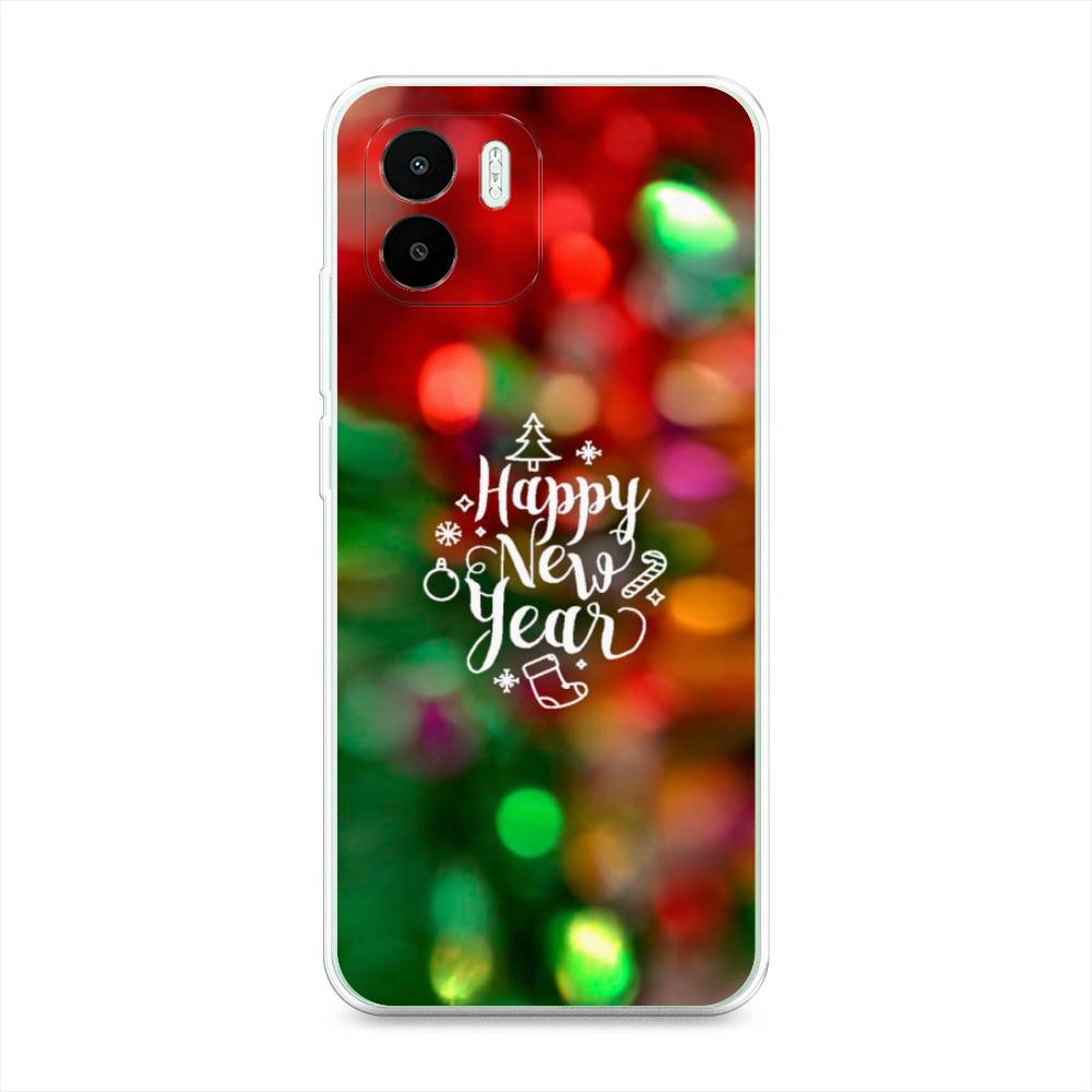 

Чехол на Xiaomi Redmi A1 "Новый Год на елке", Зеленый;красный;желтый, 316350-5