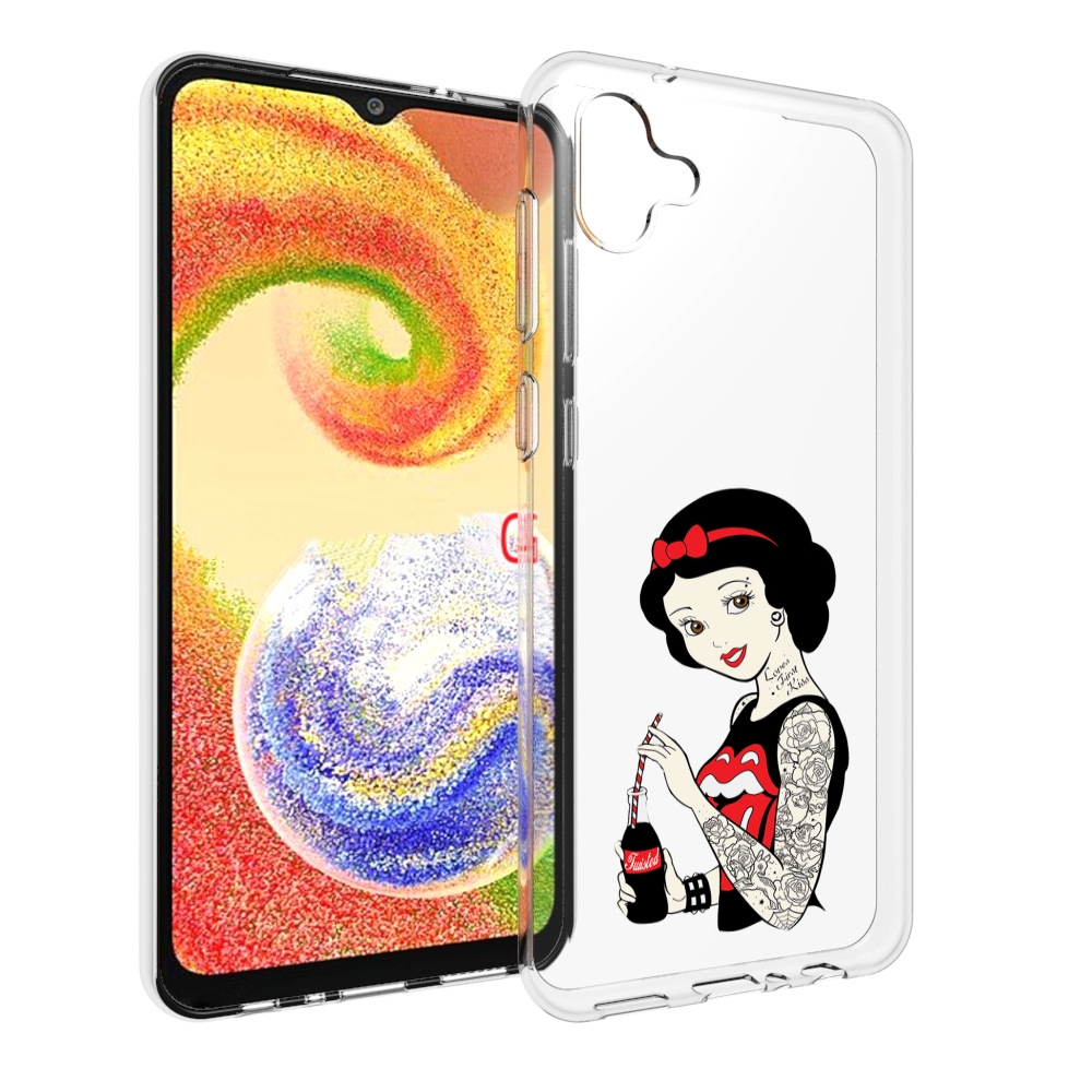 Чехол MyPads любительница-колы женский для Samsung Galaxy A04