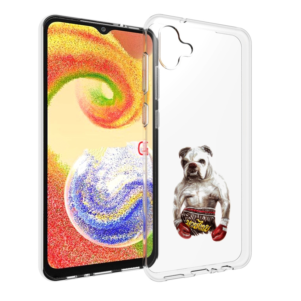 

Чехол MyPads боксер для Samsung Galaxy A04, Прозрачный, Tocco