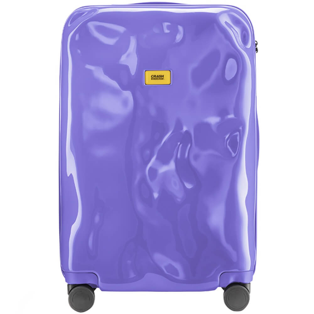 Чемодан унисекс Crash Baggage Icon фиолетовый, 68х45х26 см