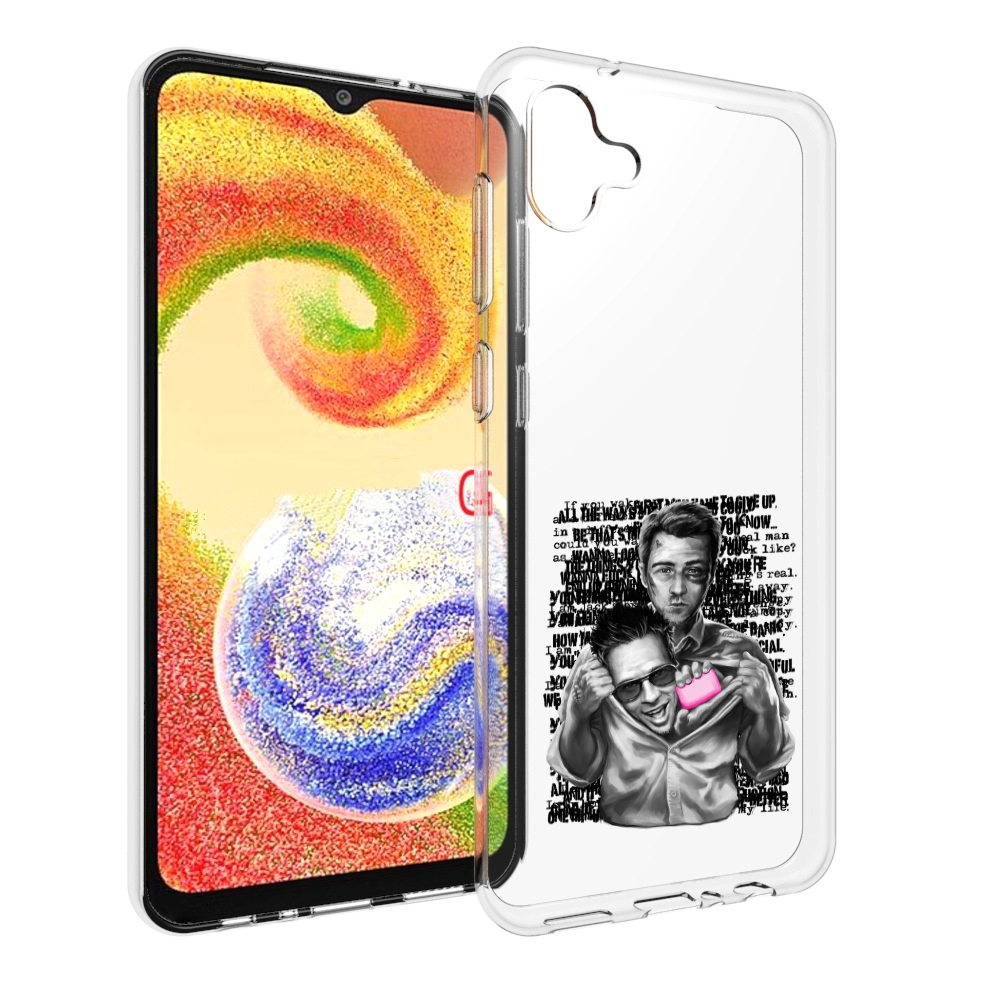 

Чехол MyPads бойцовский клуб для Samsung Galaxy A04, Прозрачный, Tocco