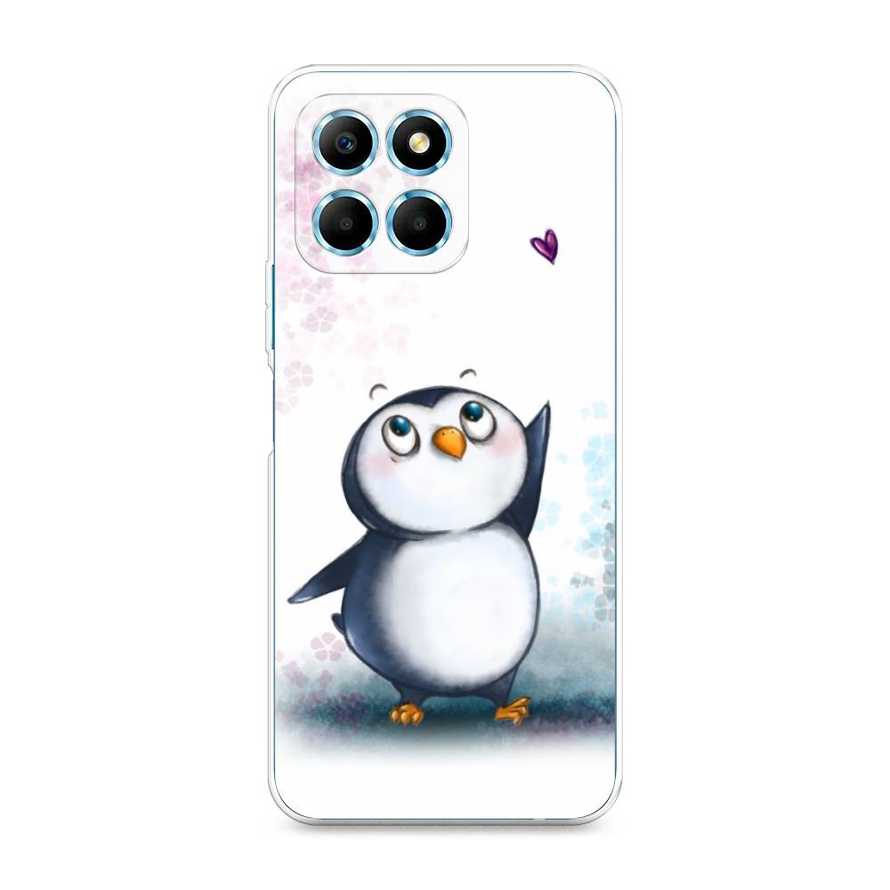

Чехол Awog 6120250-1 для Honor X6s "Пингвин и сердечко", Белый, 6120250-1