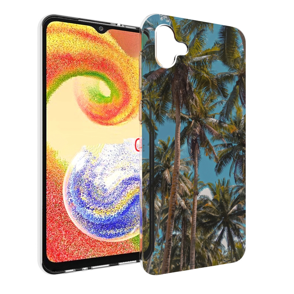 

Чехол MyPads летние пальмы для Samsung Galaxy A04, Прозрачный, Tocco