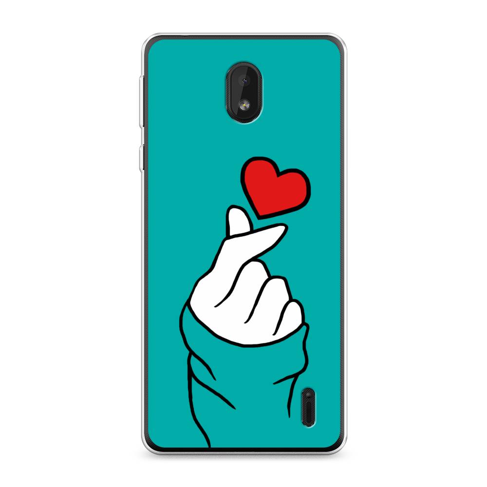 

Чехол Awog на Nokia 1 Plus / Нокиа 1 Plus "Маленькое сердечко", 122750-7