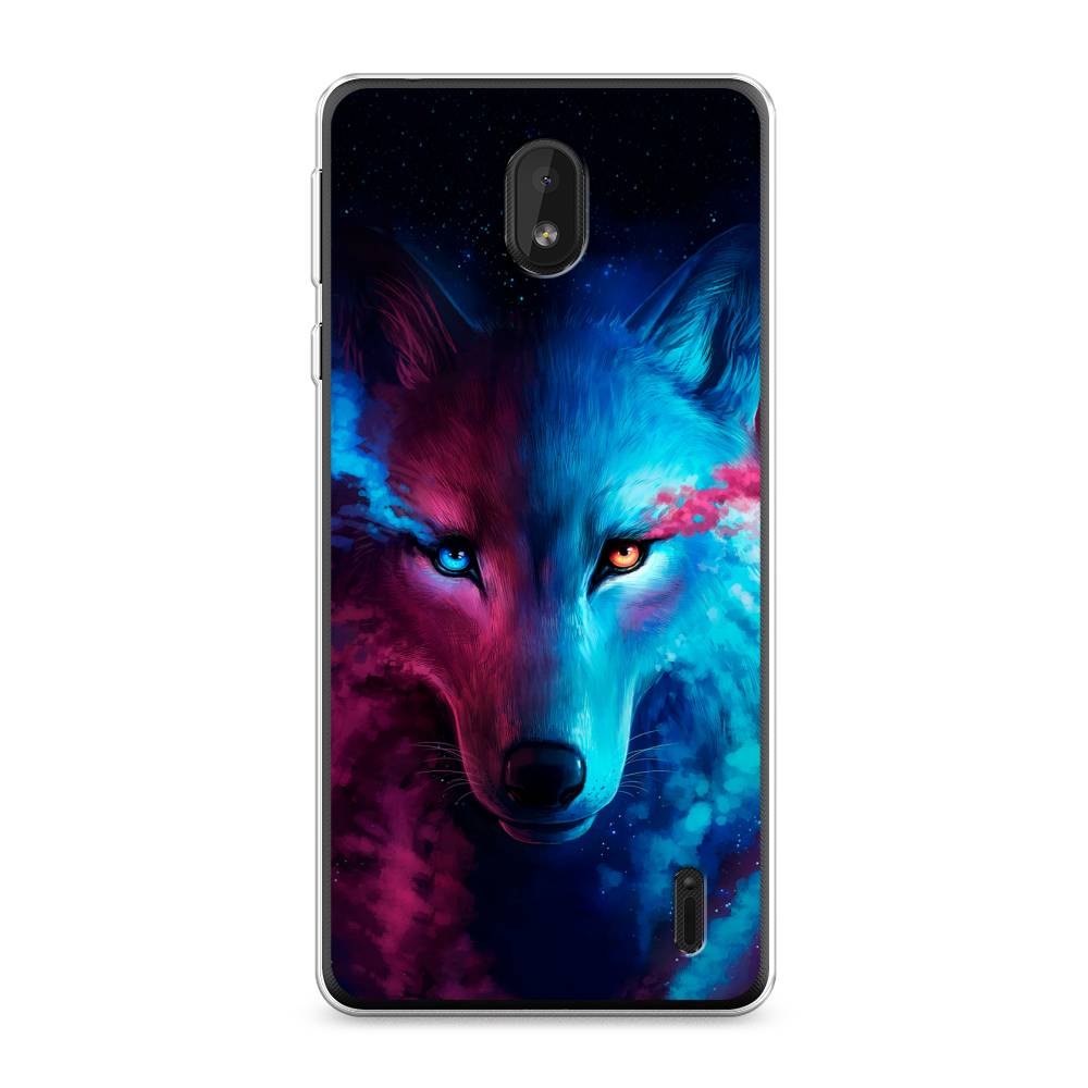 

Чехол Awog на Nokia 1 Plus / Нокиа 1 Plus "Волшебный волк", 122750-1
